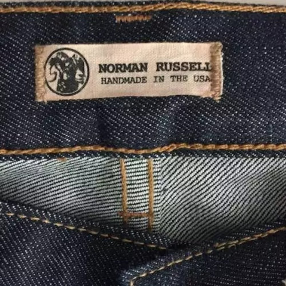 Norman Russell Straight Leg Denim Jeans Size 33/34